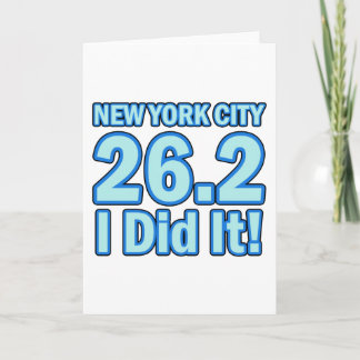 Carte Marathon de New York