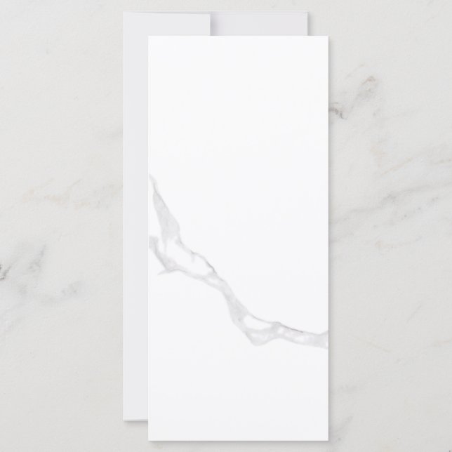 Carte Marbre Blanc  (Dos)