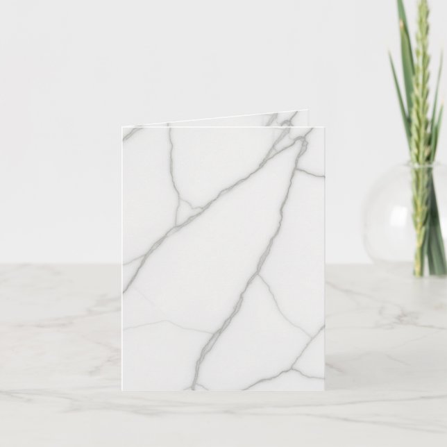 Carte Marbre Blanc (Devant)