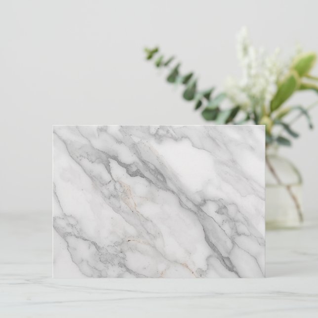 Carte Marbre Blanc (Debout devant)