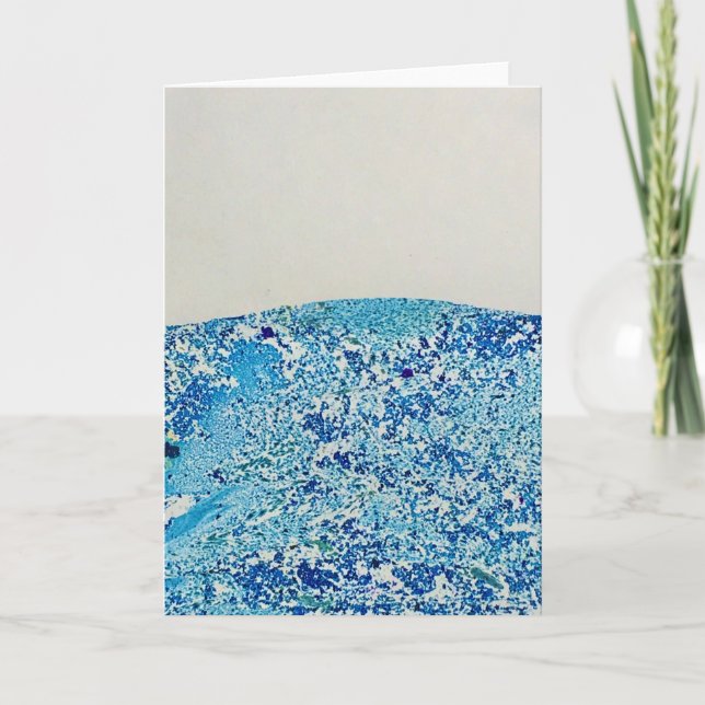 Carte Marbre bleu (Devant)