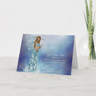 Carte March Birthstone