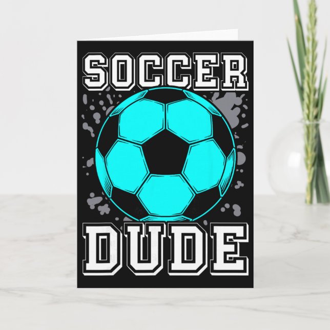 Carte Marchandise Parfaite pour les Fans de Foot  (Devant)