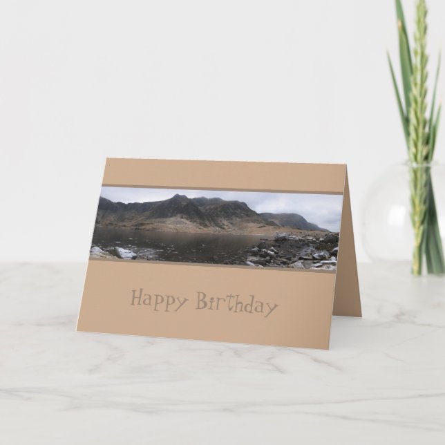 Carte Marche De Cwm Idwal, Snowdonia, Pays De Galles (Devant)