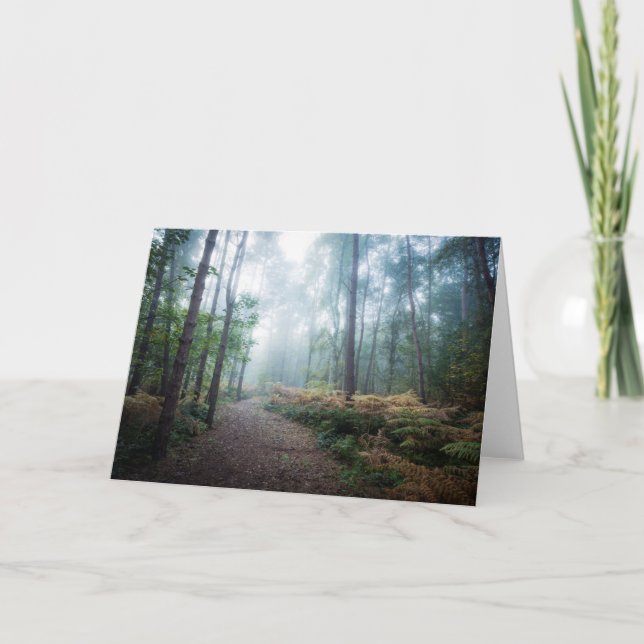 Carte Marche de la forêt de Misty (Devant)