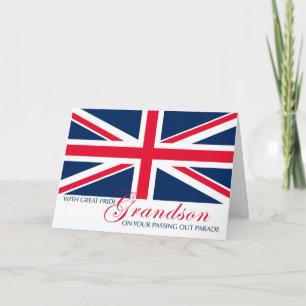 Carte Marche de son petit-fils à la sortie de la parade