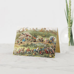 Carte Marche triomphale du roi des elfes, fées, gobelins