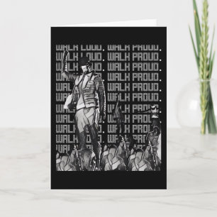 Carte Marcher Loud Marcher Fière