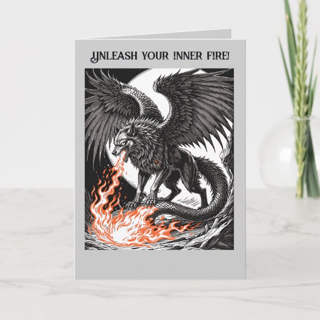 Carte Marchosias Feu Ascendant, Croc et Vol (Devant)