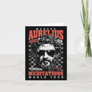 Carte Marcus Aurelius Stoïque Philosophe Citation Motiva