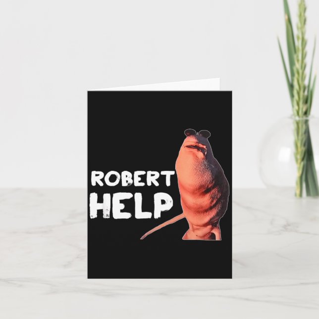 Carte Marcus le ver Memes Graphiques drôles Vrchat Rober (Devant)