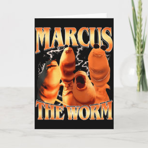 Carte Marcus The Worm Bootleg Pour Hommes Femmes Meme Fa