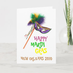 Carte Mardi gras