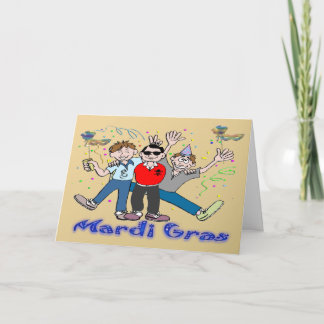Carte Mardi Gras
