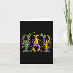 Carte Mardi Gras Crawfish Happy Mardi Gras 2025 Correspo