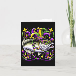 Carte Mardi Gras White Byb Fish