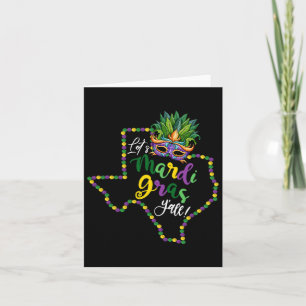 Carte Mardi Gras Yall Texas Galveston Souvenir Gif