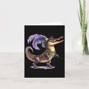 Carte Mardigator Alligator Costume de carnaval Hommes Fe