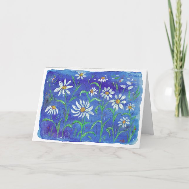 Carte marguerite (Devant)