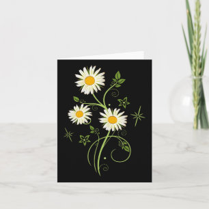 Carte Marguerites Daisy Printemps Daisy été Daisy Flower