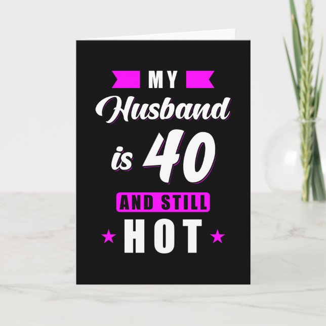 Carte Mari 40 Cadeau d'anniversaire (Devant)