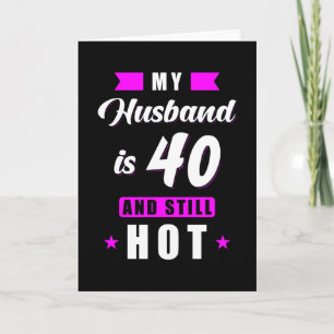 Carte Mari 40 Cadeau d'anniversaire