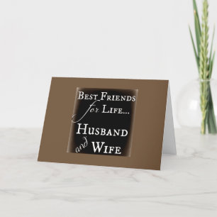 CARTE ***MARI*** À NOTRE ANNIVERSAIRE DE MARIAGE **JE T'