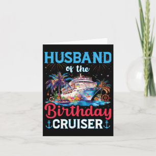 Carte Mari De L'Anniversaire Cruiser Funny Cruise Birth