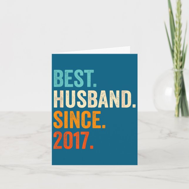 Carte Mari depuis 2017 Conception de 8e mariage (Devant)
