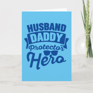 Carte Mari. Papa. Protecteur. Hero.