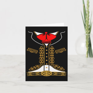 Carte Mariachi Charro Costume Mexicain Pour Cinco De May
