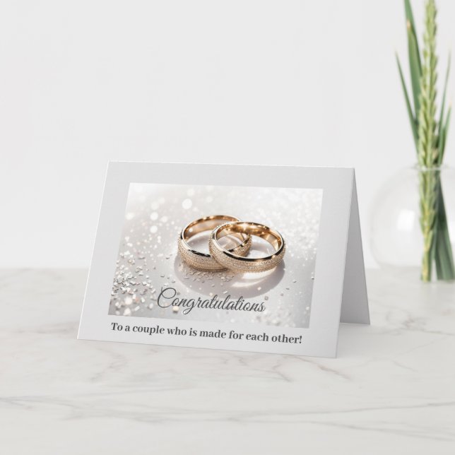 Carte mariage (Devant)