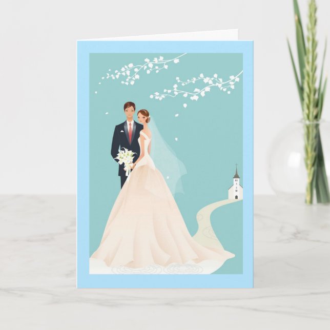 Carte mariage (Devant)