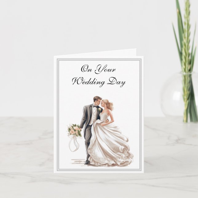 Carte mariage (Devant)