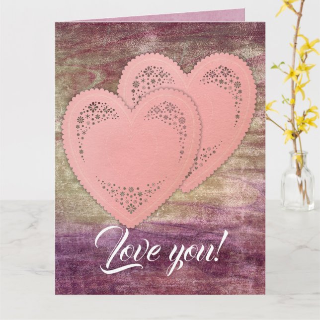 Carte mariage (Fleur jaune)