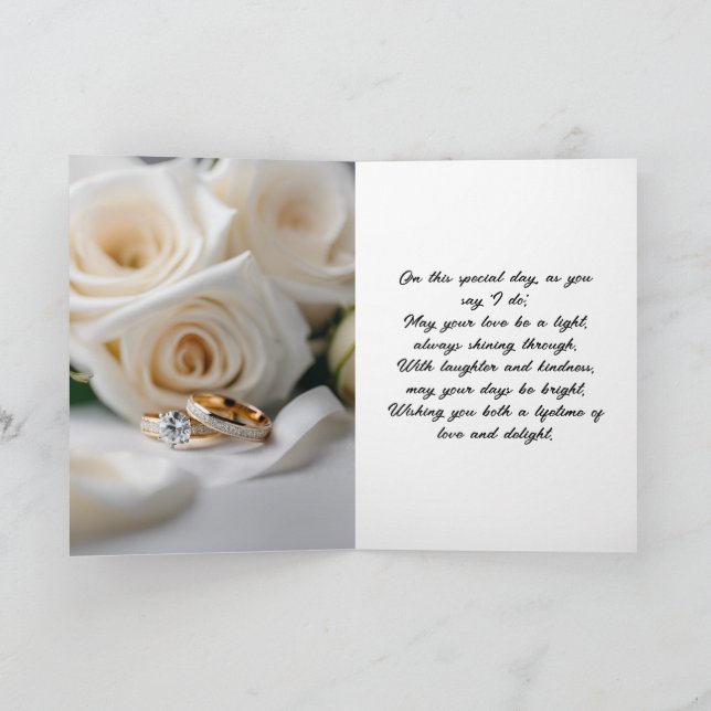 Carte mariage (Intérieur)
