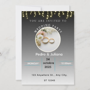 Carte mariage