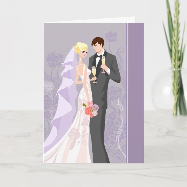 Carte mariage (Devant)
