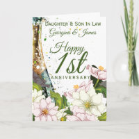 Mariage Anniversaire Fille Son Floral Bubbly