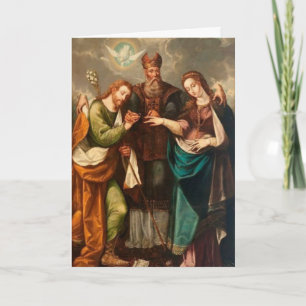 CARTE MARIAGE ANNIVERSAIRE MARY JOSEPH FIANÇAILLES