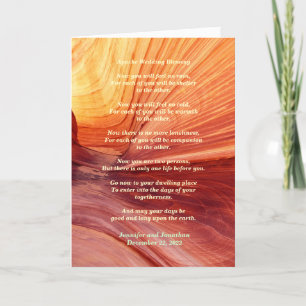 Carte Mariage Apache Bénédiction Sentiment Pas De Pluie