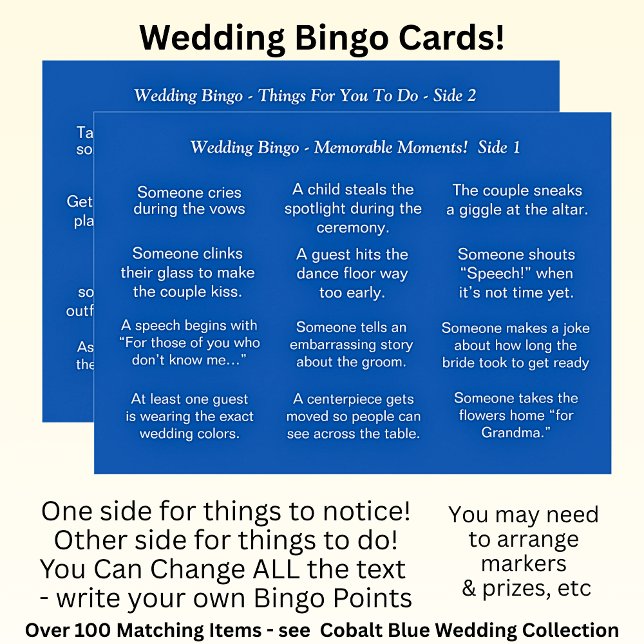 Carte MARIAGE BINGO ! Jeu pour les invités (Créateur téléchargé)
