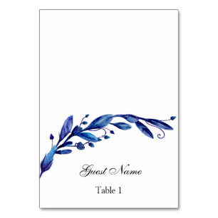 Carte mariage bleu. Carte d'hiver