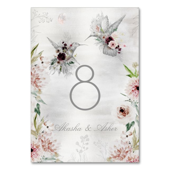 Carte Mariage d'amour Ethereal (Dos)