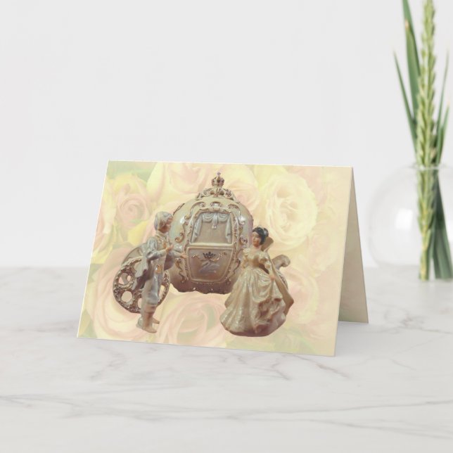 Carte Mariage de conte de fées (Devant)