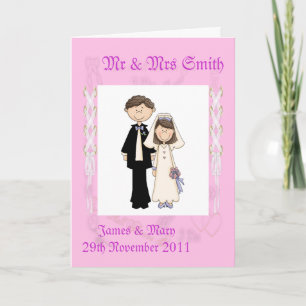 Carte Mariage de dentelle