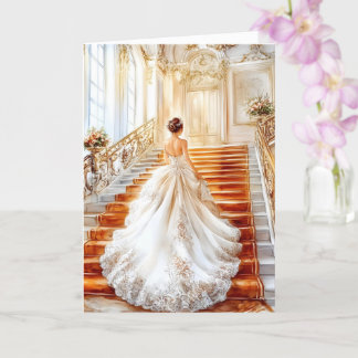 Carte Mariage de mariée