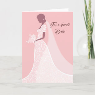 Carte Mariage de mariée