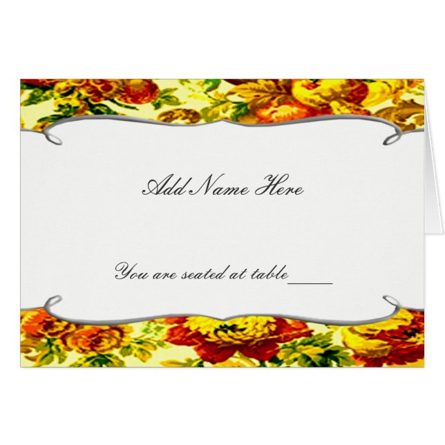 Carte Mariage de printemps (Devant Horizontal)