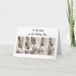 CARTE MARIAGE DE SŒUR AMOUR ET BONHEUR